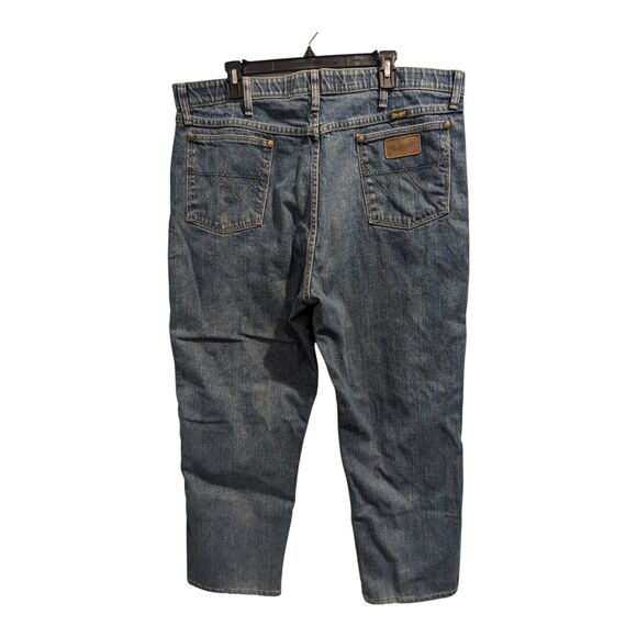 Men's 40X30 WRANGLER Denim George Straight Cowboy Cut Collection Stretch Jeans - Picture 5 of 10